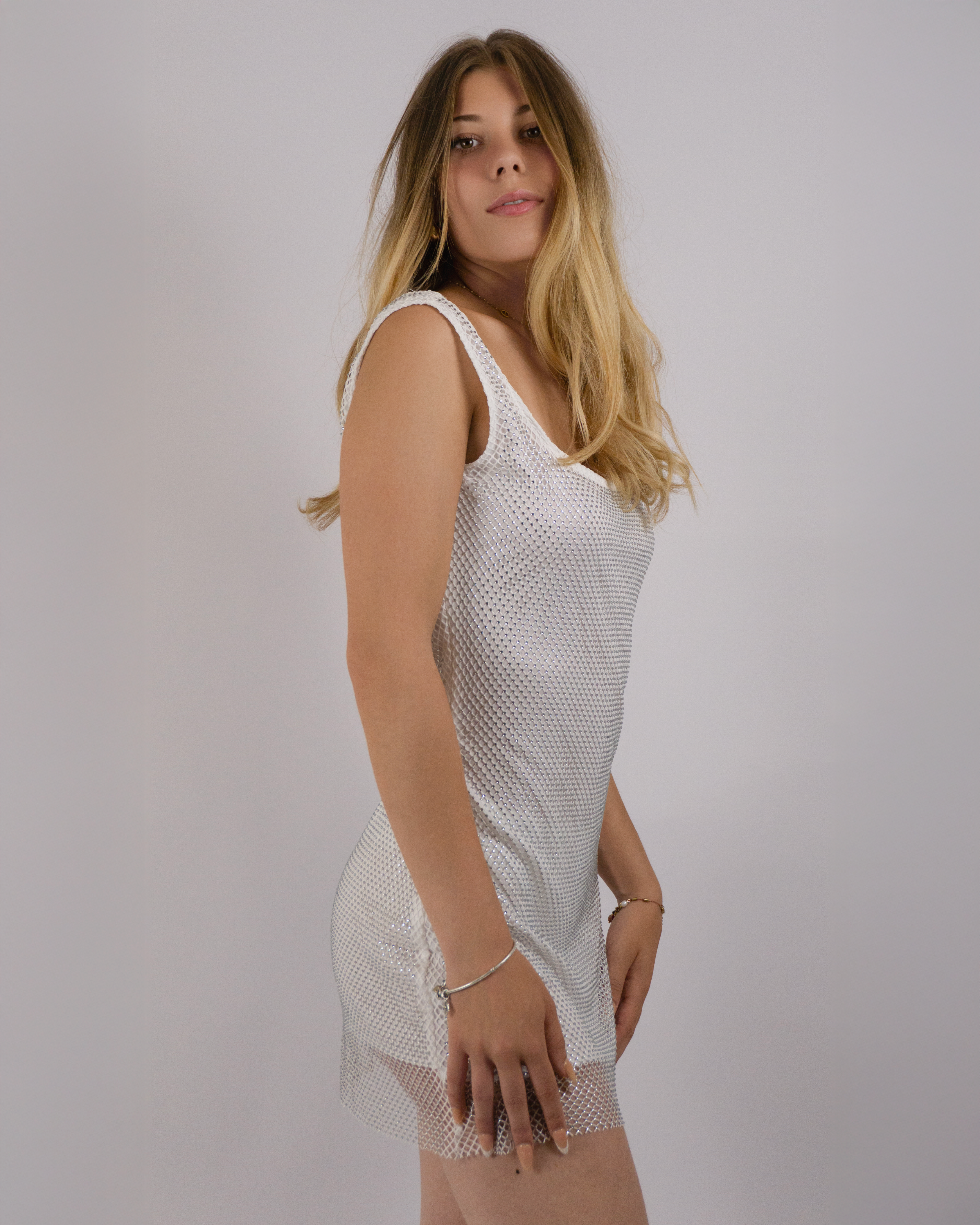 Lumi Net Crystal Dress