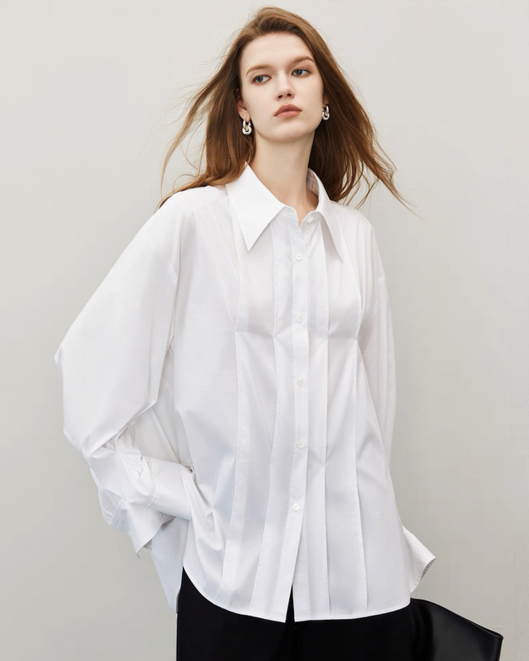 Pink Striped Oversize Shirt – Effortless Chic