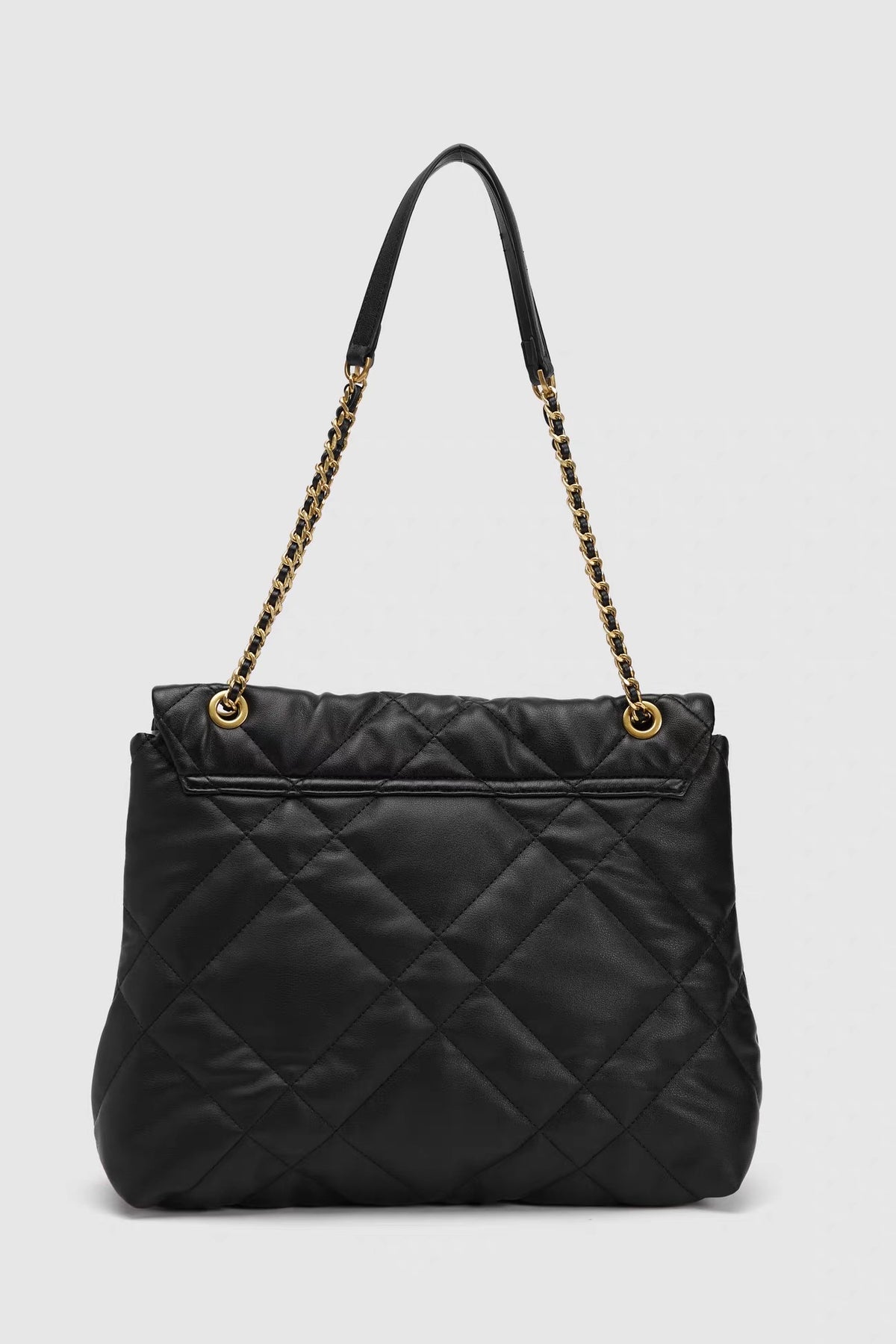 Agathe Quilted Shoulder Bag — side view