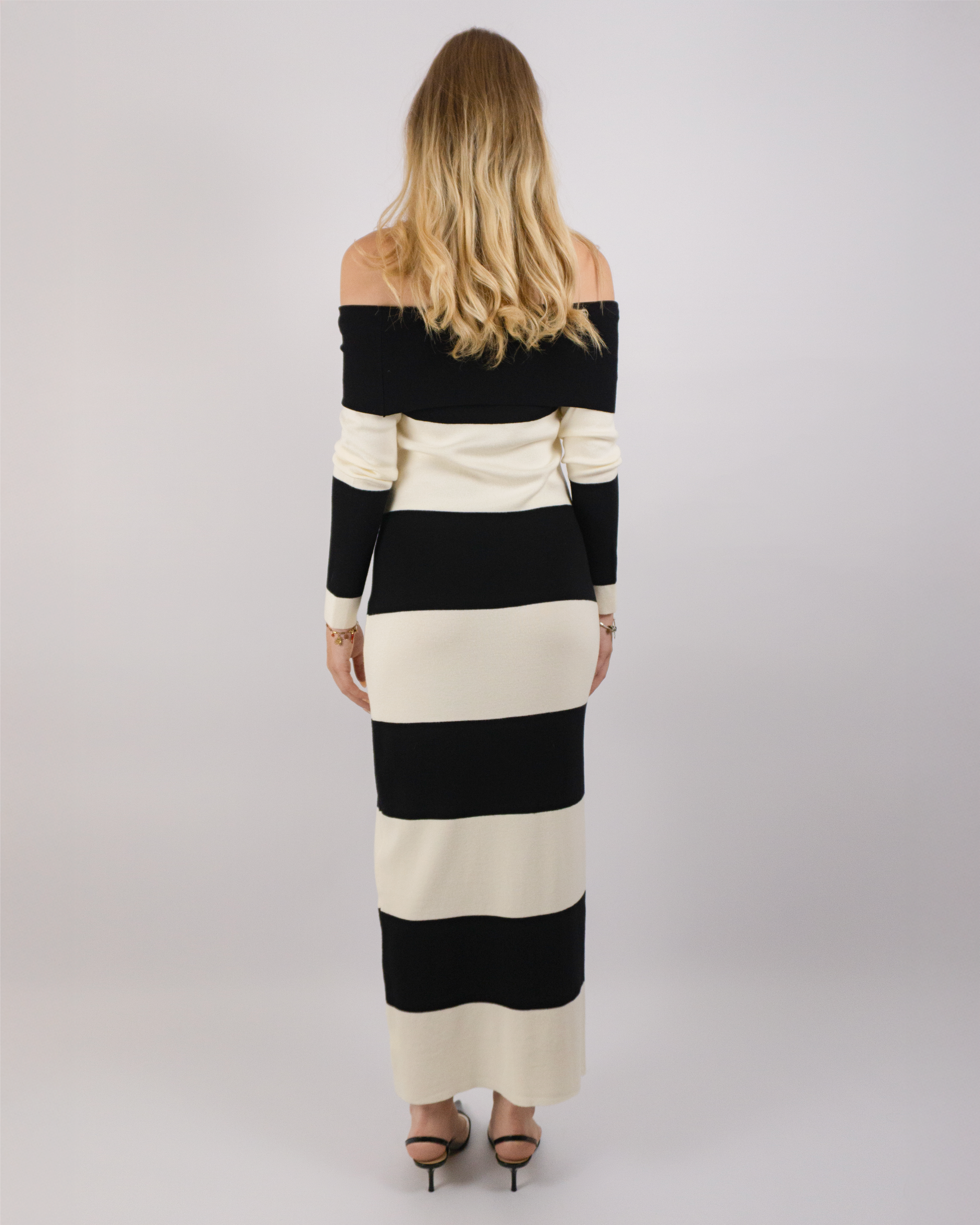Riviera Bold Stripe Knit Dress