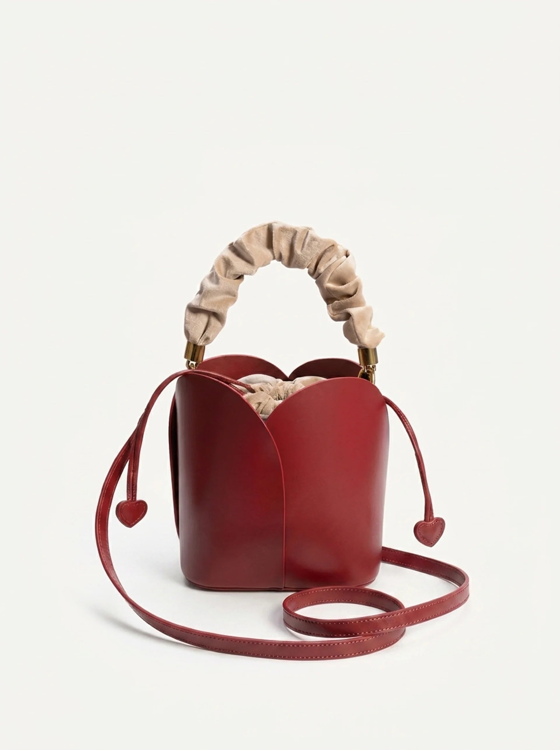 Red Vintage Bucket Bag