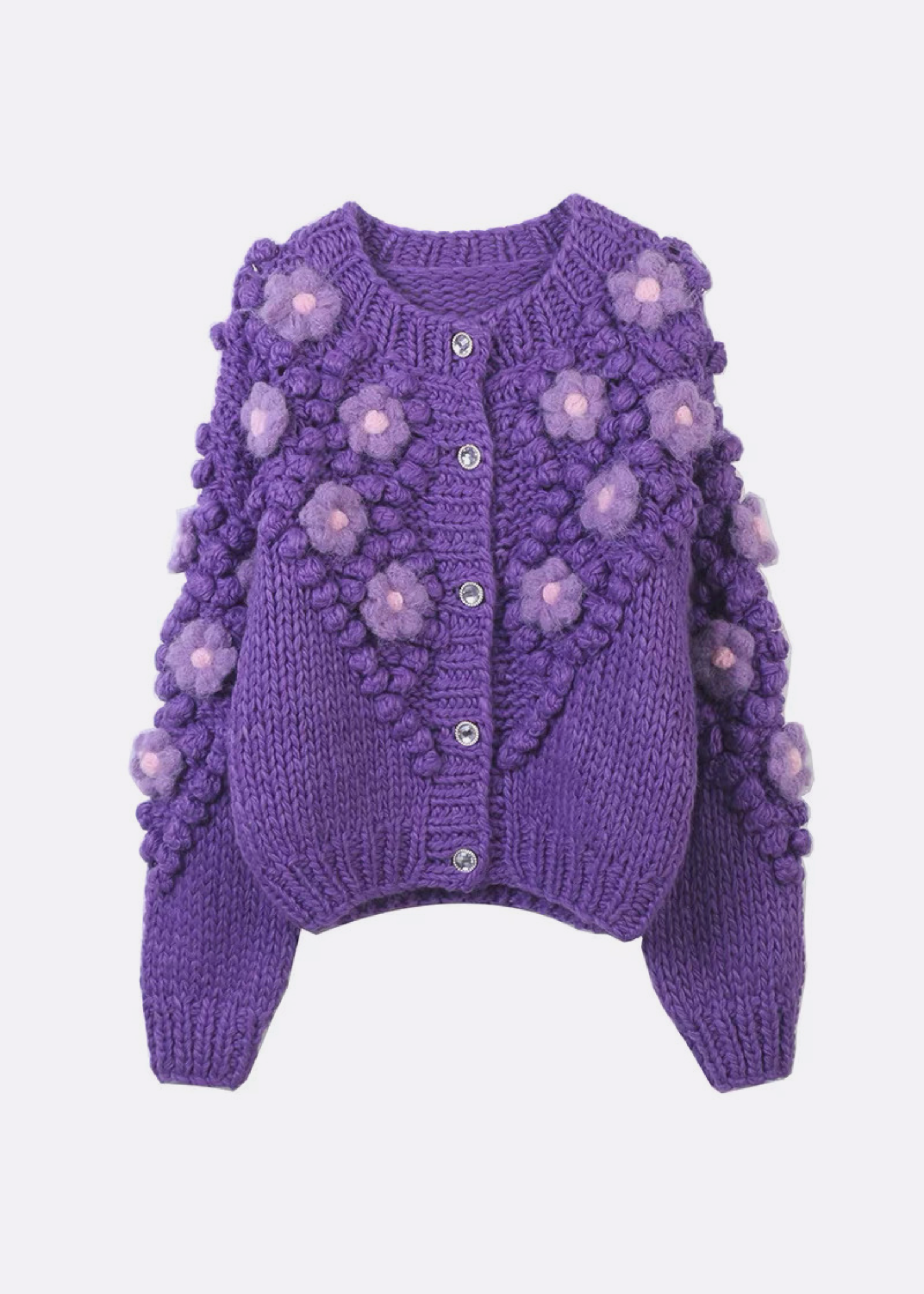 Floral Wool Sweatshirt