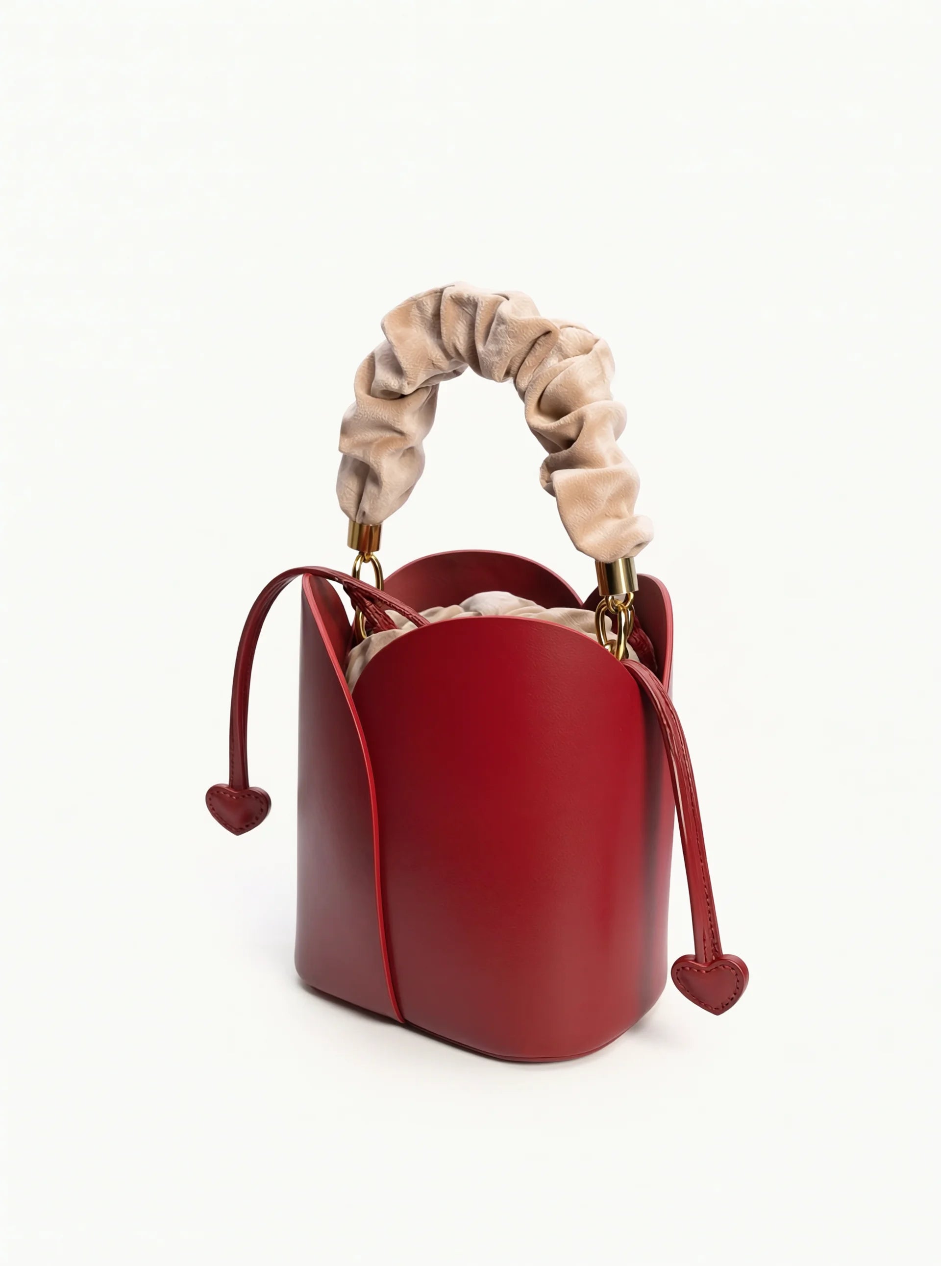 Red Vintage Bucket Bag