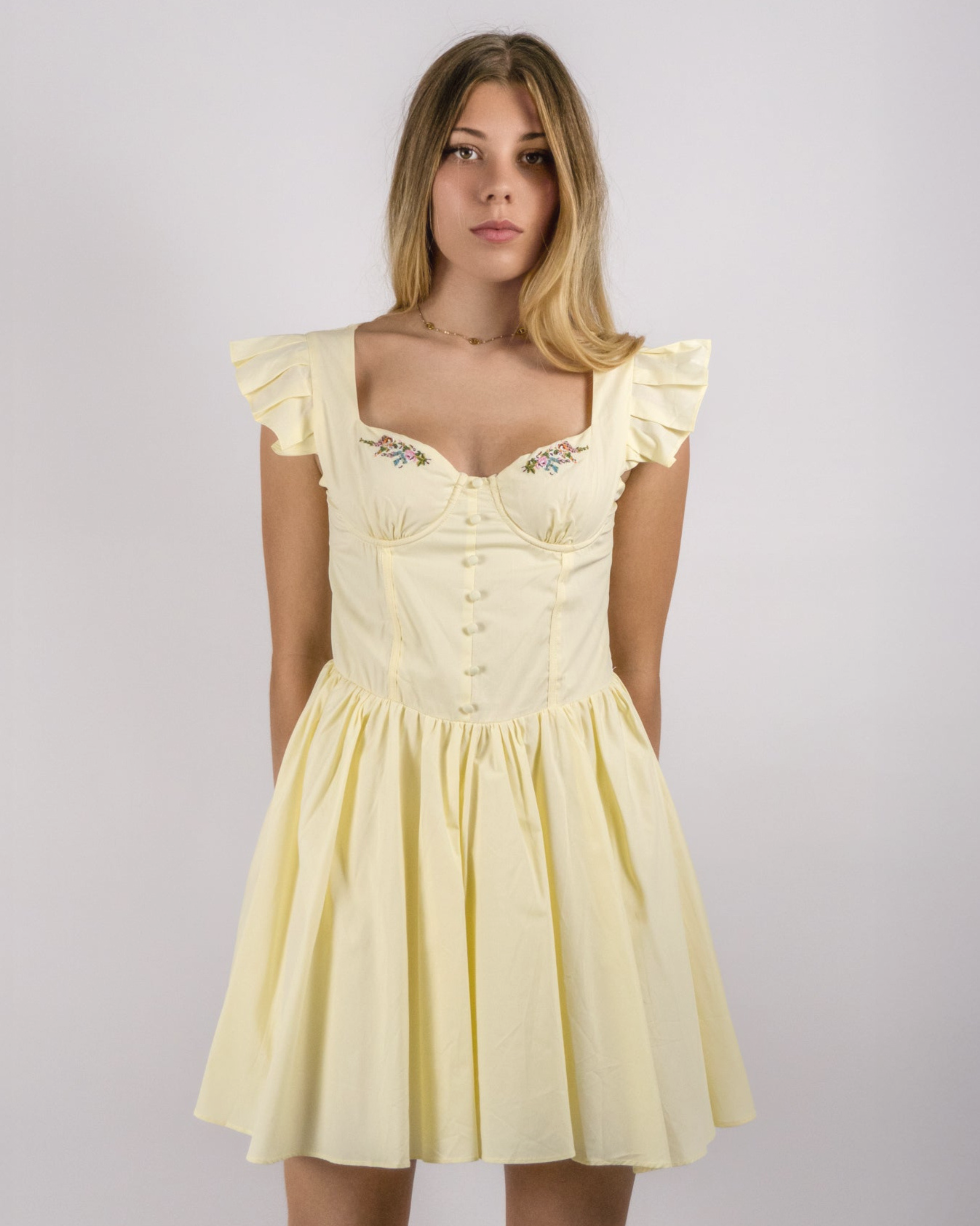 Daisy Bloom Corset Dress