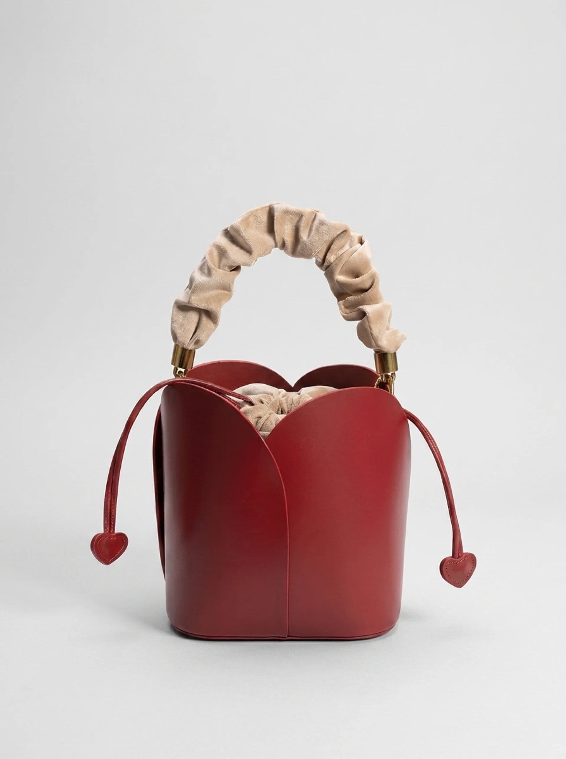 Red Vintage Bucket Bag