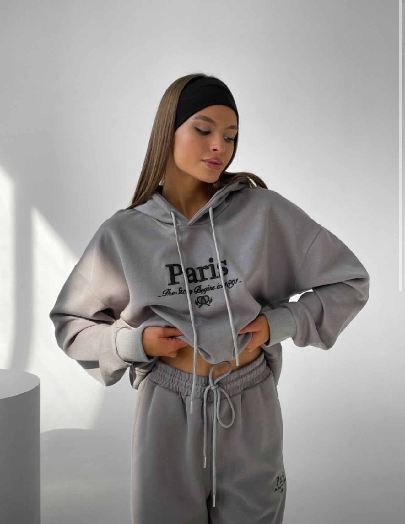 Paris Hoodie and Matching Training Pants Set