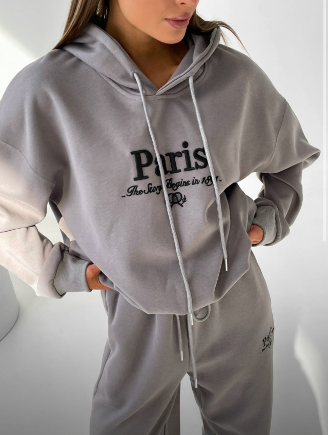 Paris Hoodie and Matching Training Pants Set