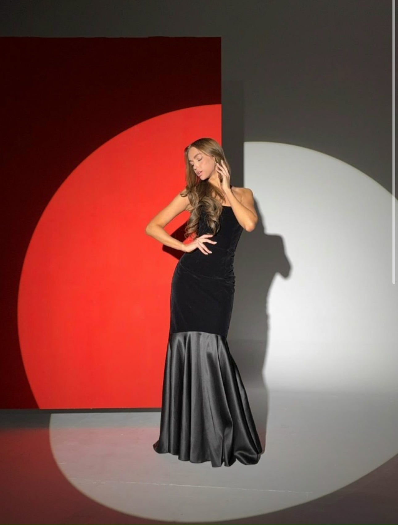 Long Black Evening Dress