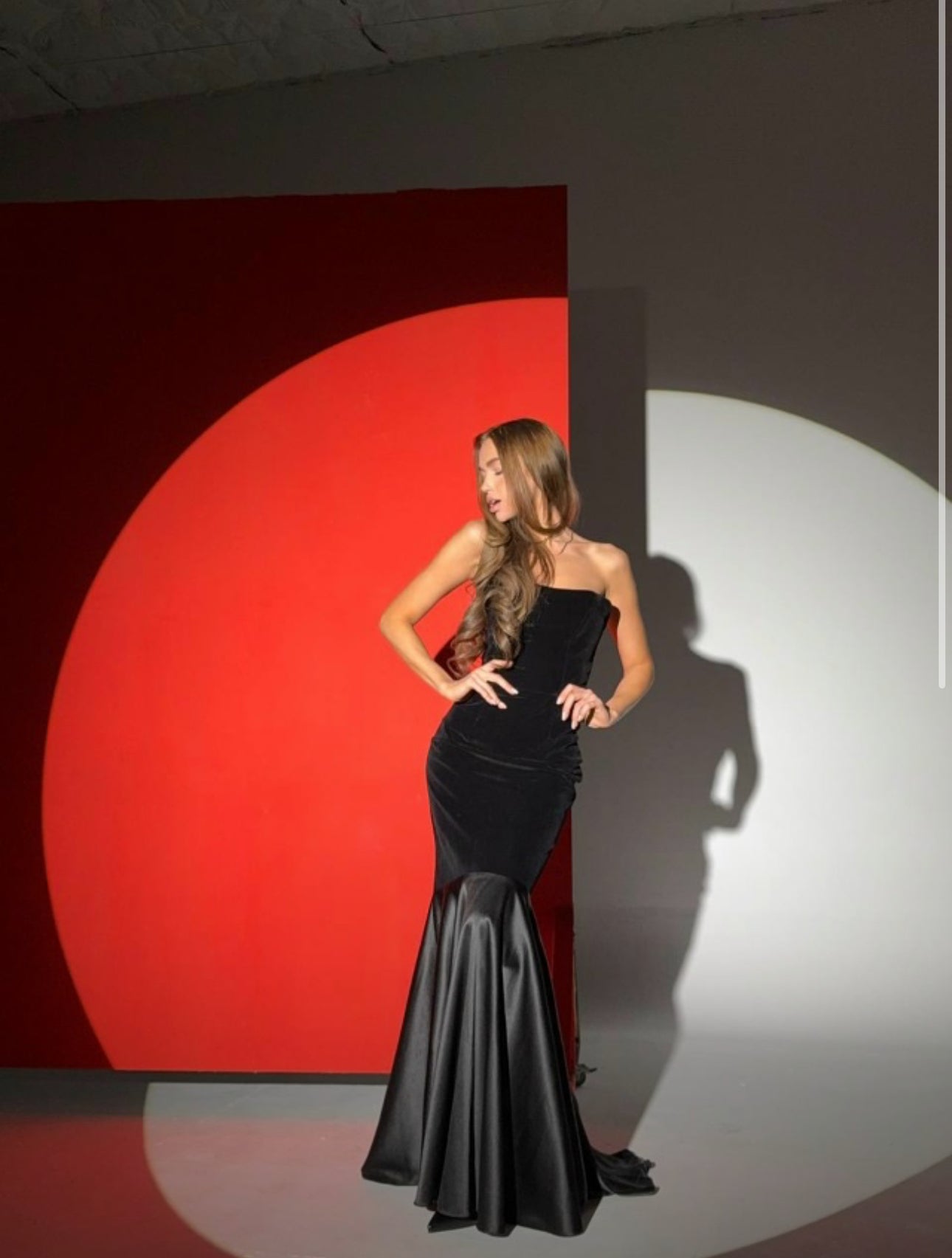 Long Black Evening Dress