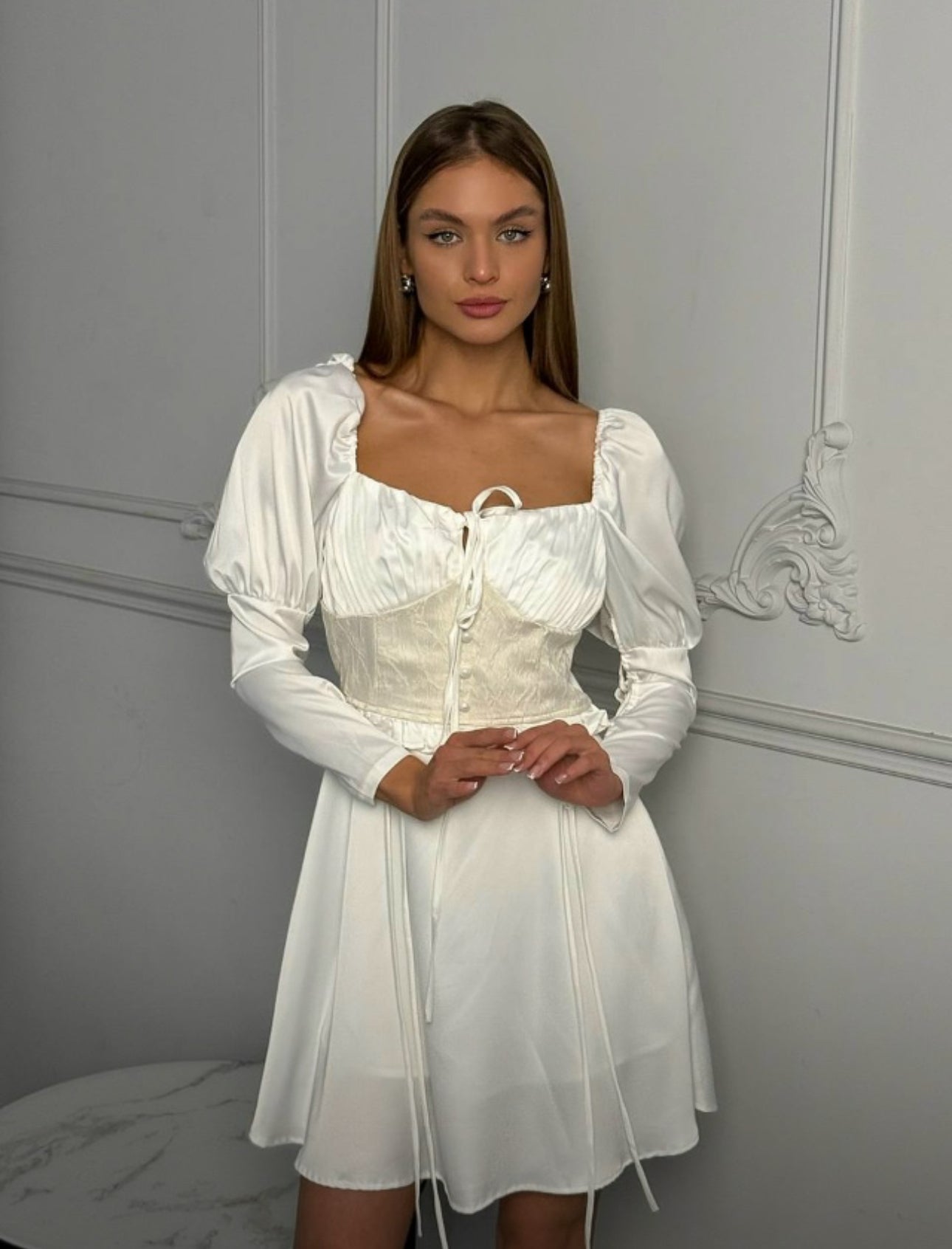 Short White Dress