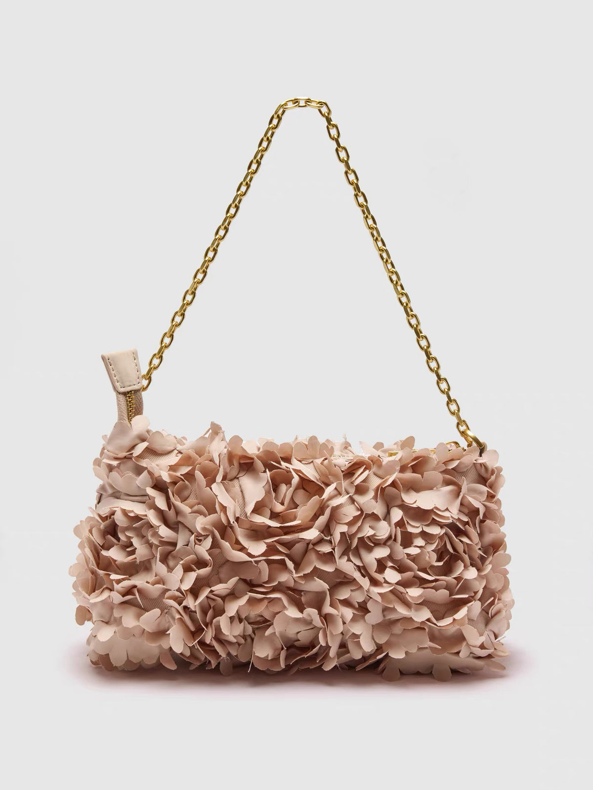 Esmé Floral Chain Shoulder Bag — side view
