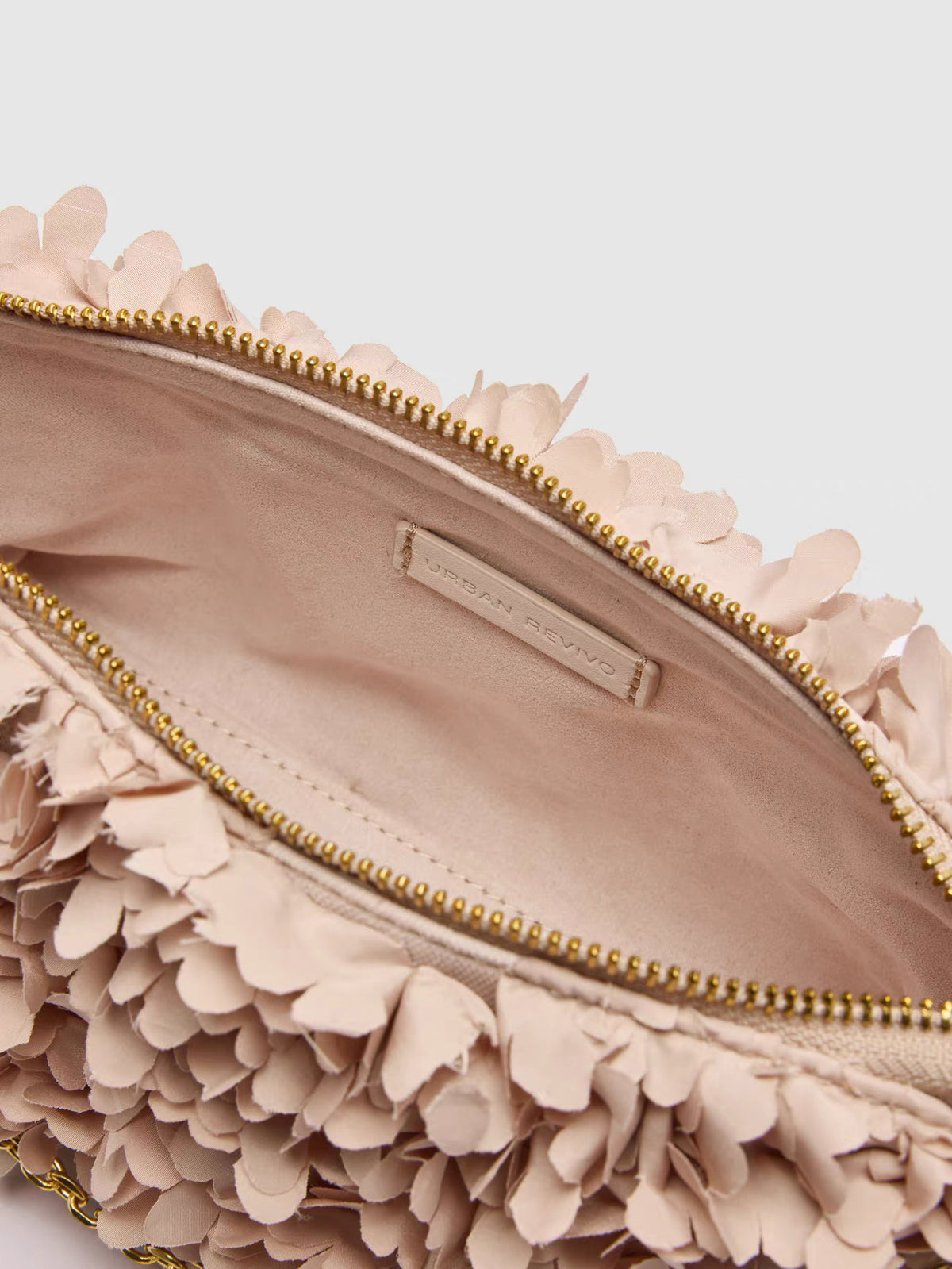 Esmé Floral Chain Shoulder Bag — back view