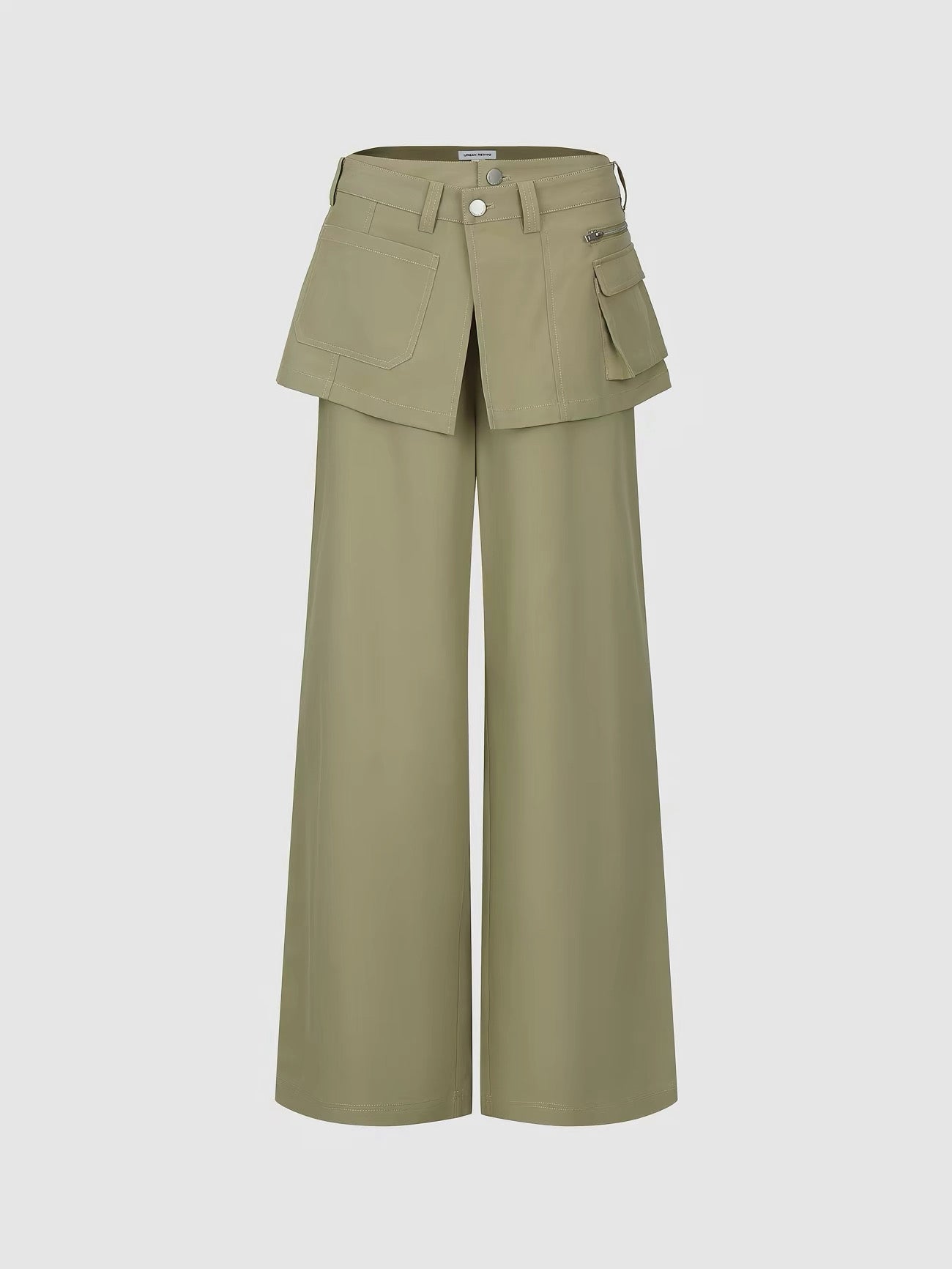 Wide-Leg Pants Set