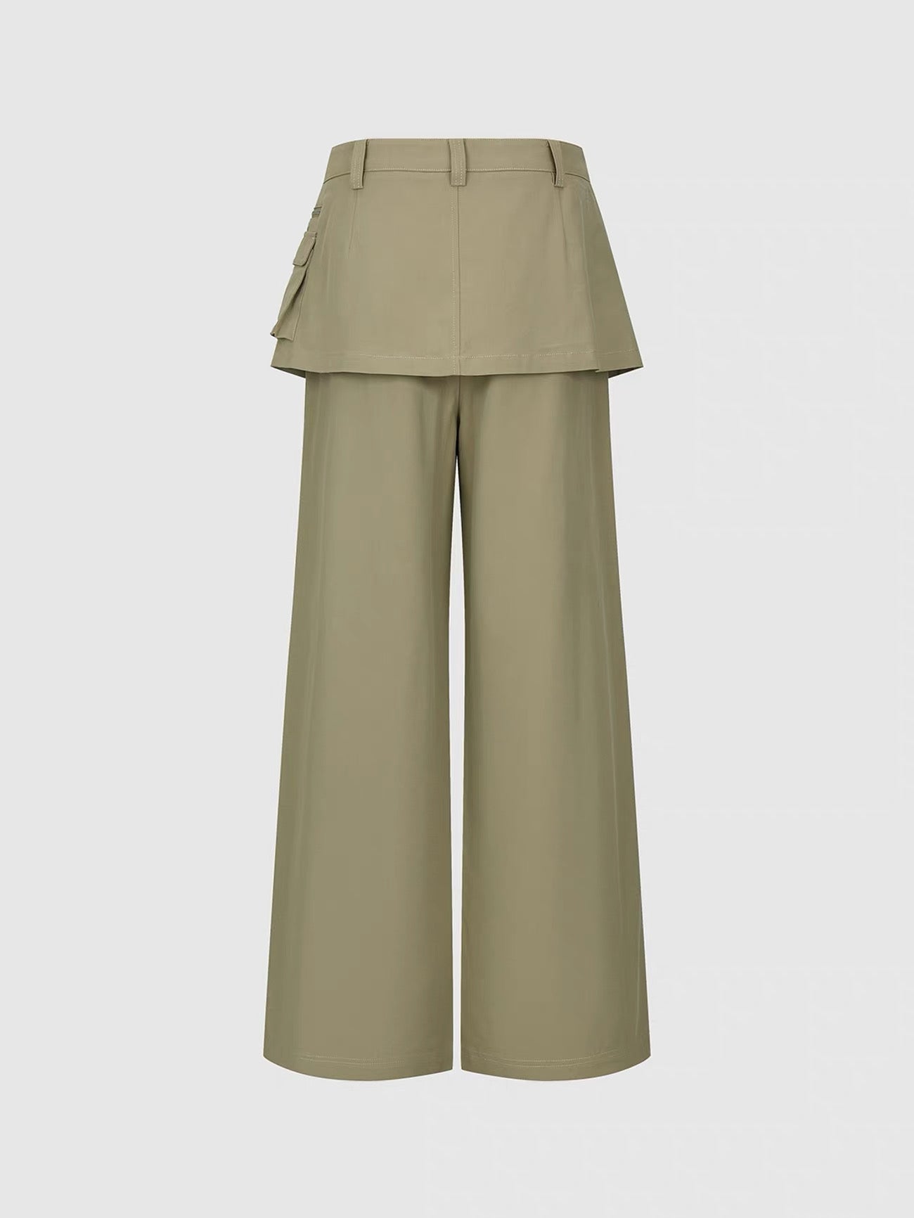 Wide-Leg Pants Set