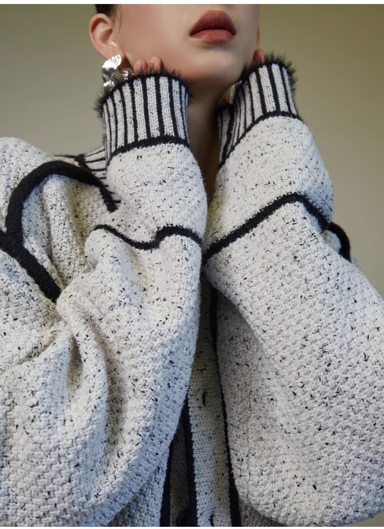 Black & white jacket