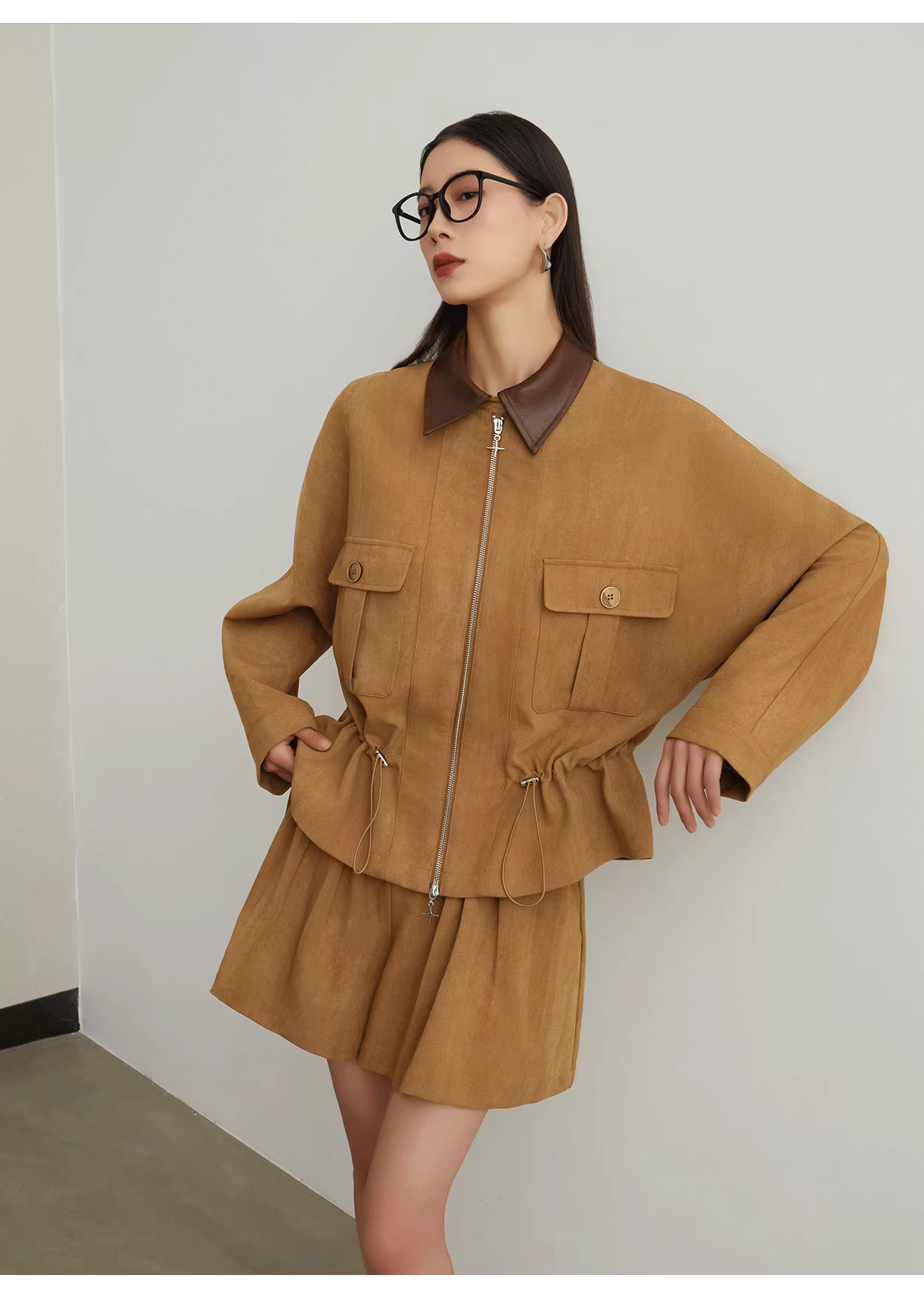 Vintage blazer + skirt set