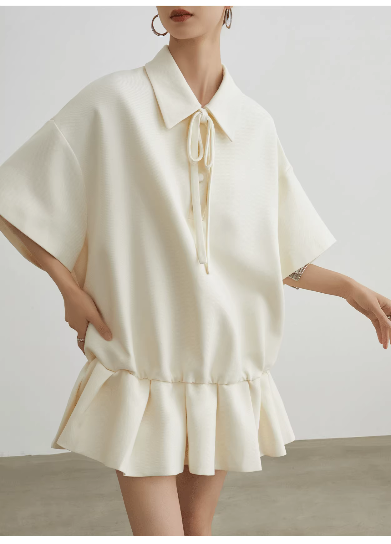 Champagne Loose Fit Dress