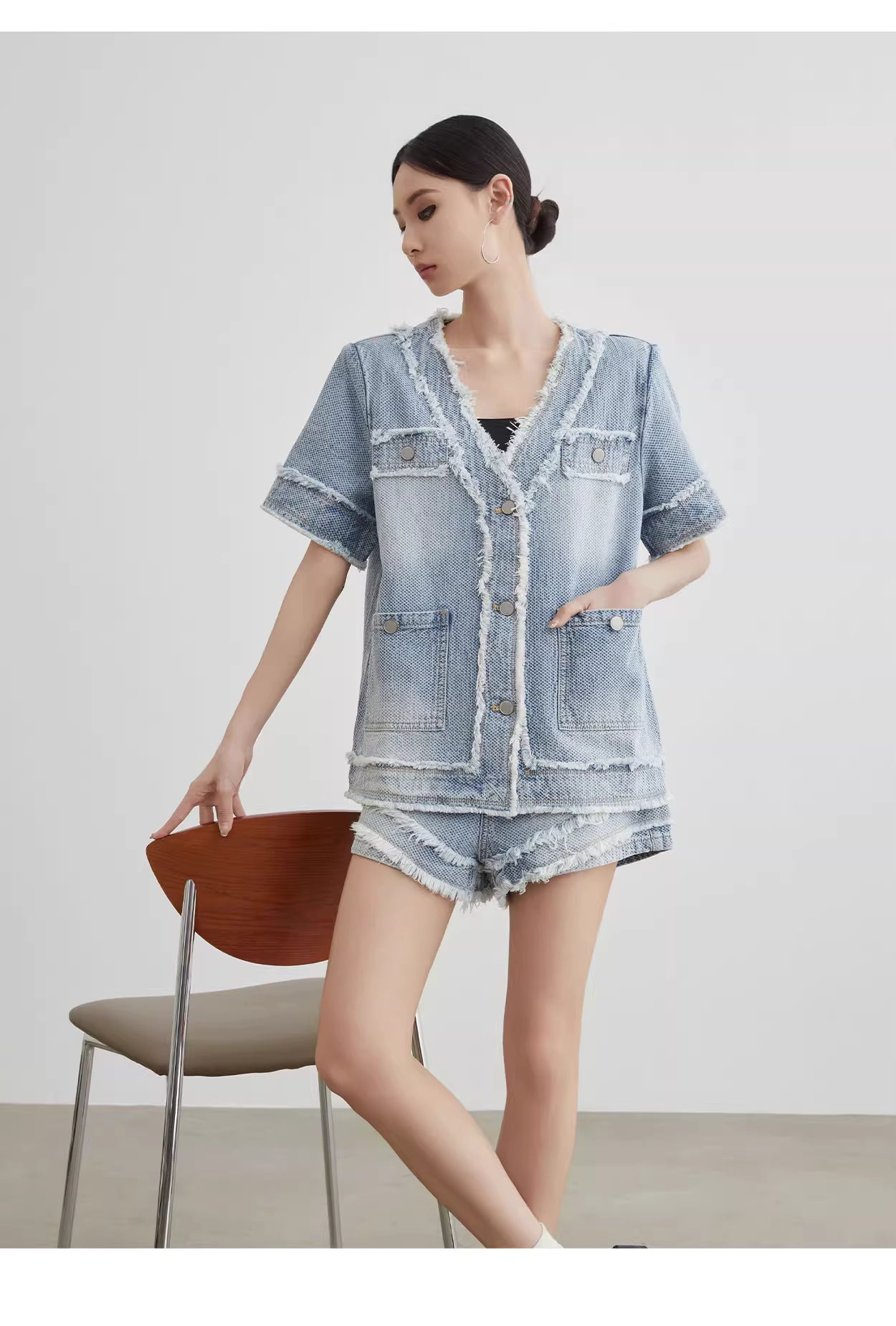 Jacket + shorts set