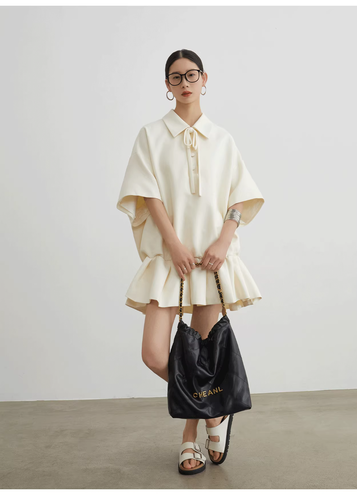 Champagne Loose Fit Dress