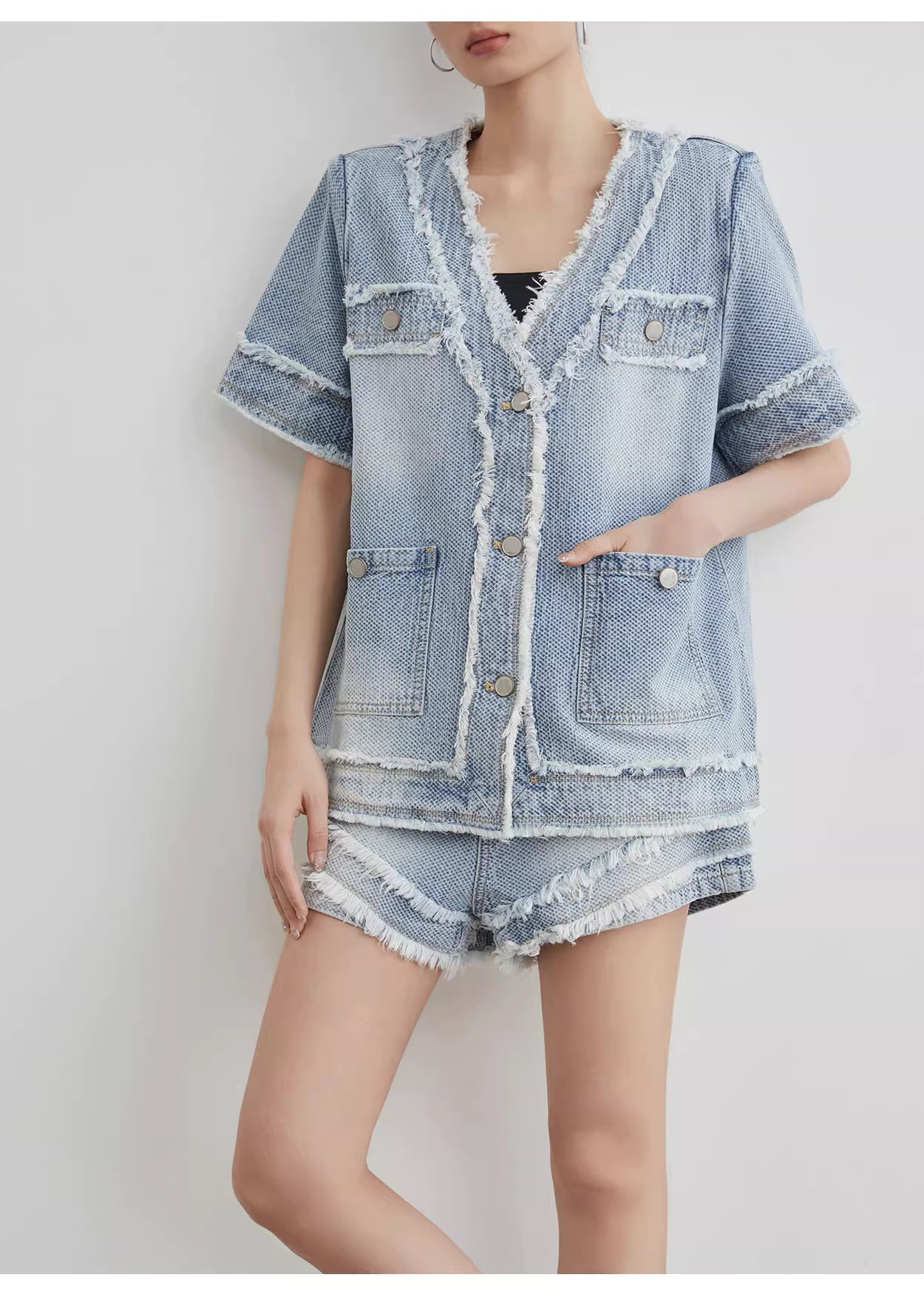 Jacket + shorts set