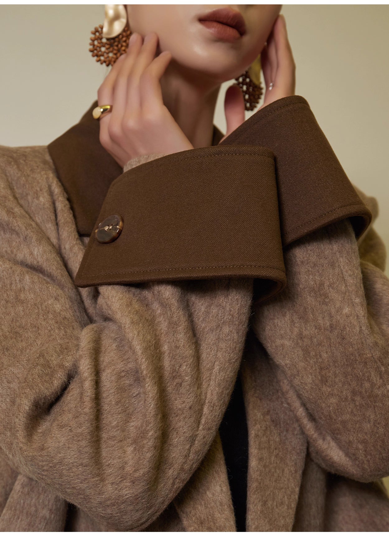 Coffee brown blazer