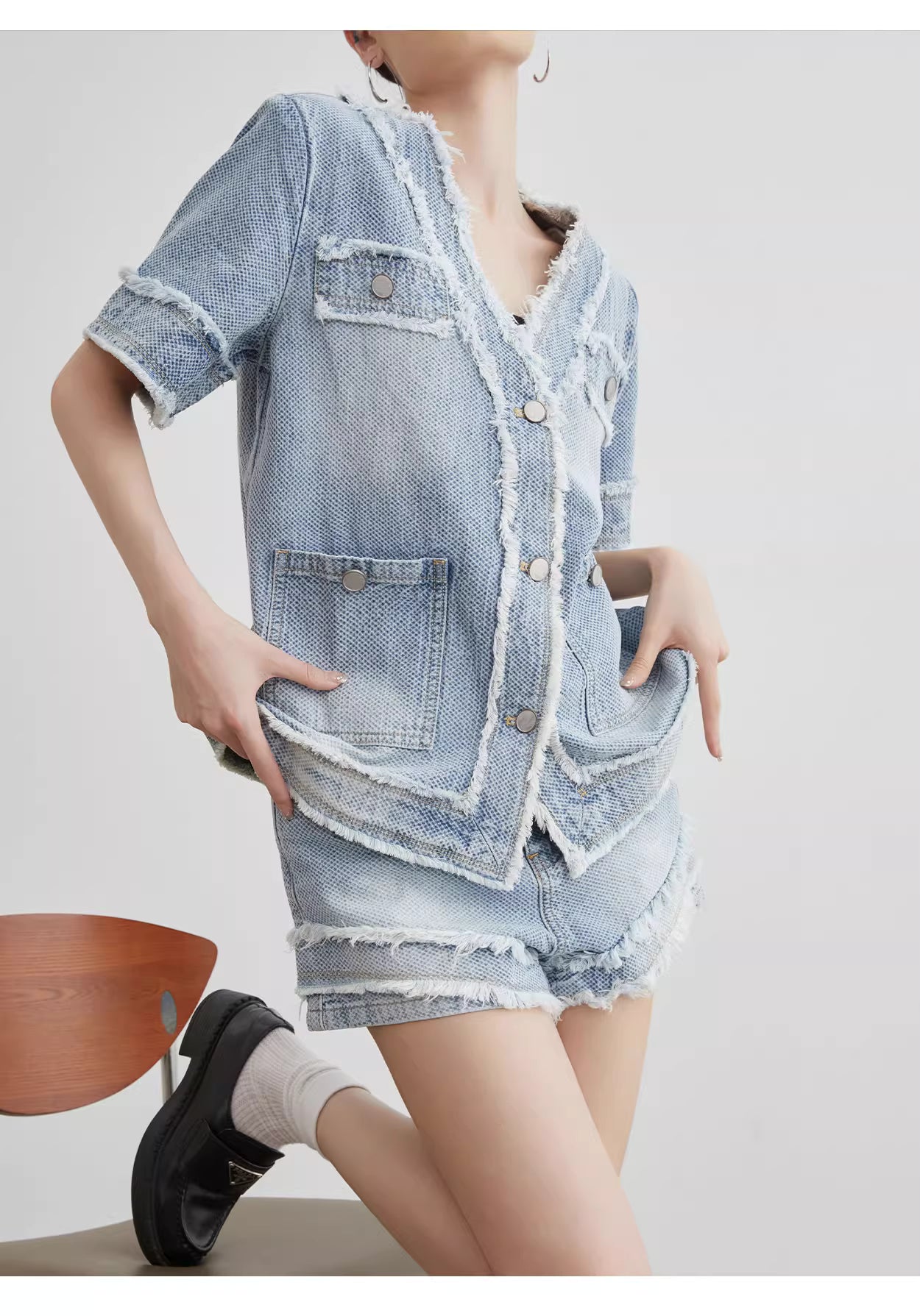 Jacket + shorts set