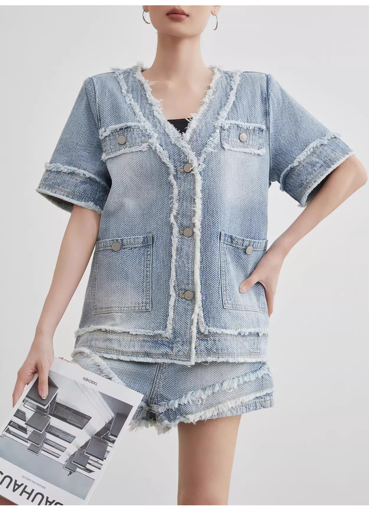 Jacket + shorts set