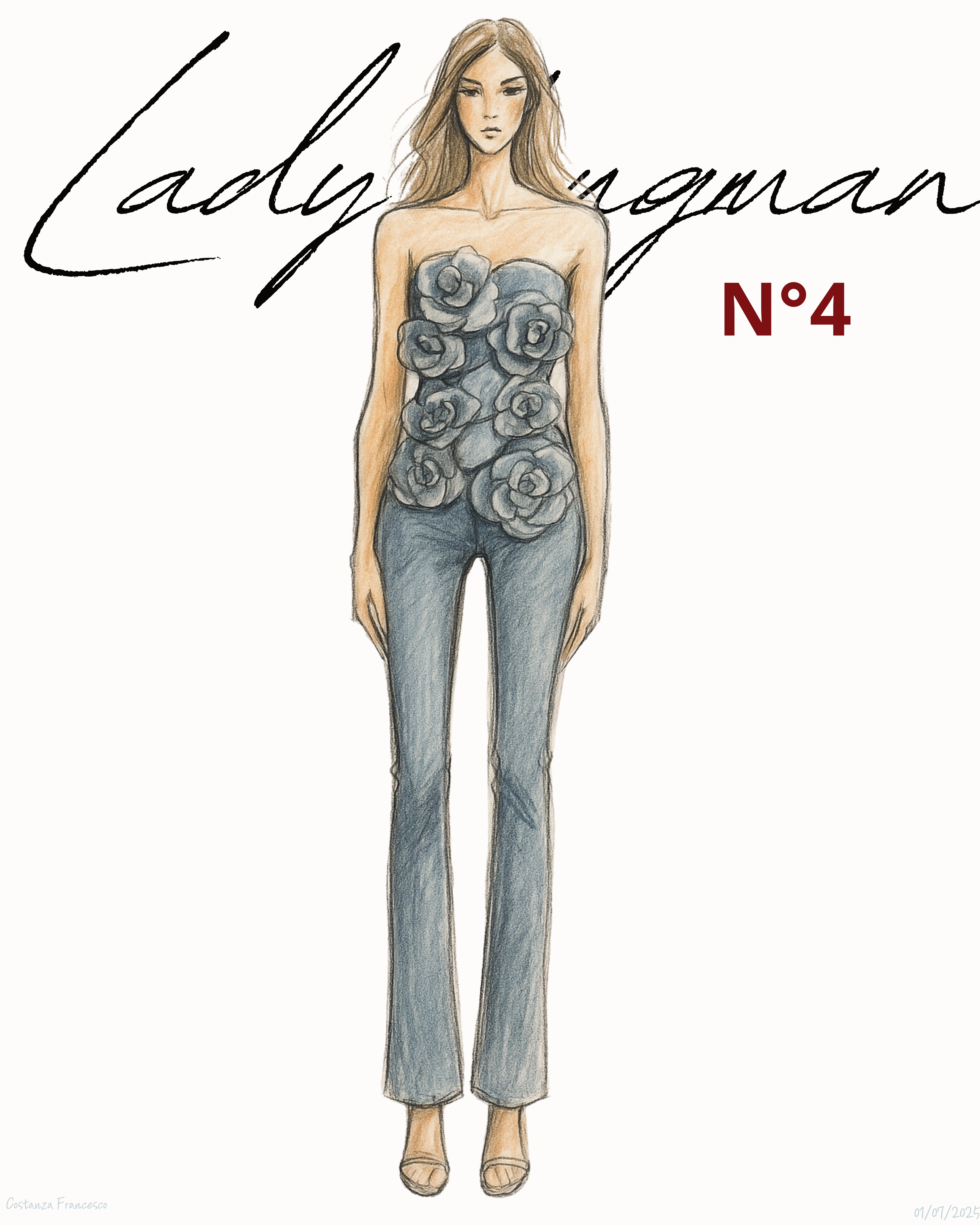La Fleur Denim Jumpsuit