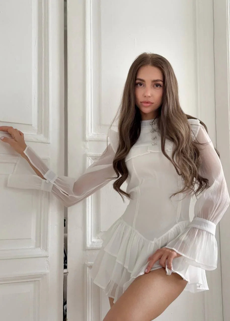 White Mini Dress