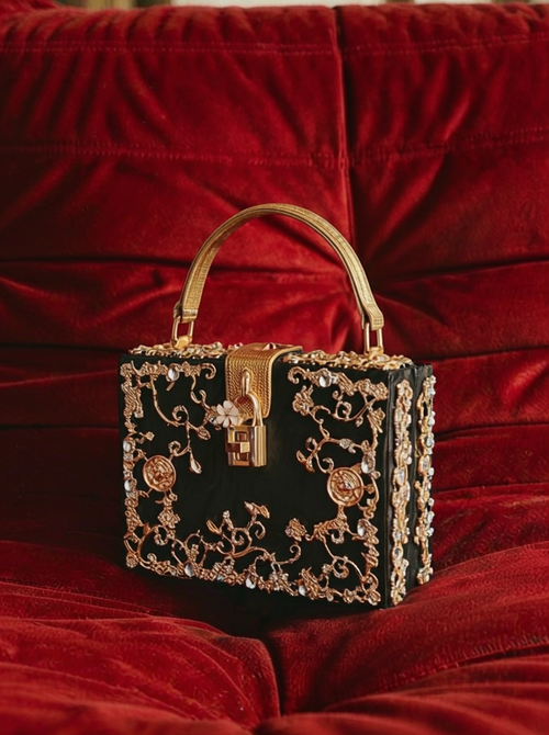 Célestine Ornate Box Bag — alternate angle