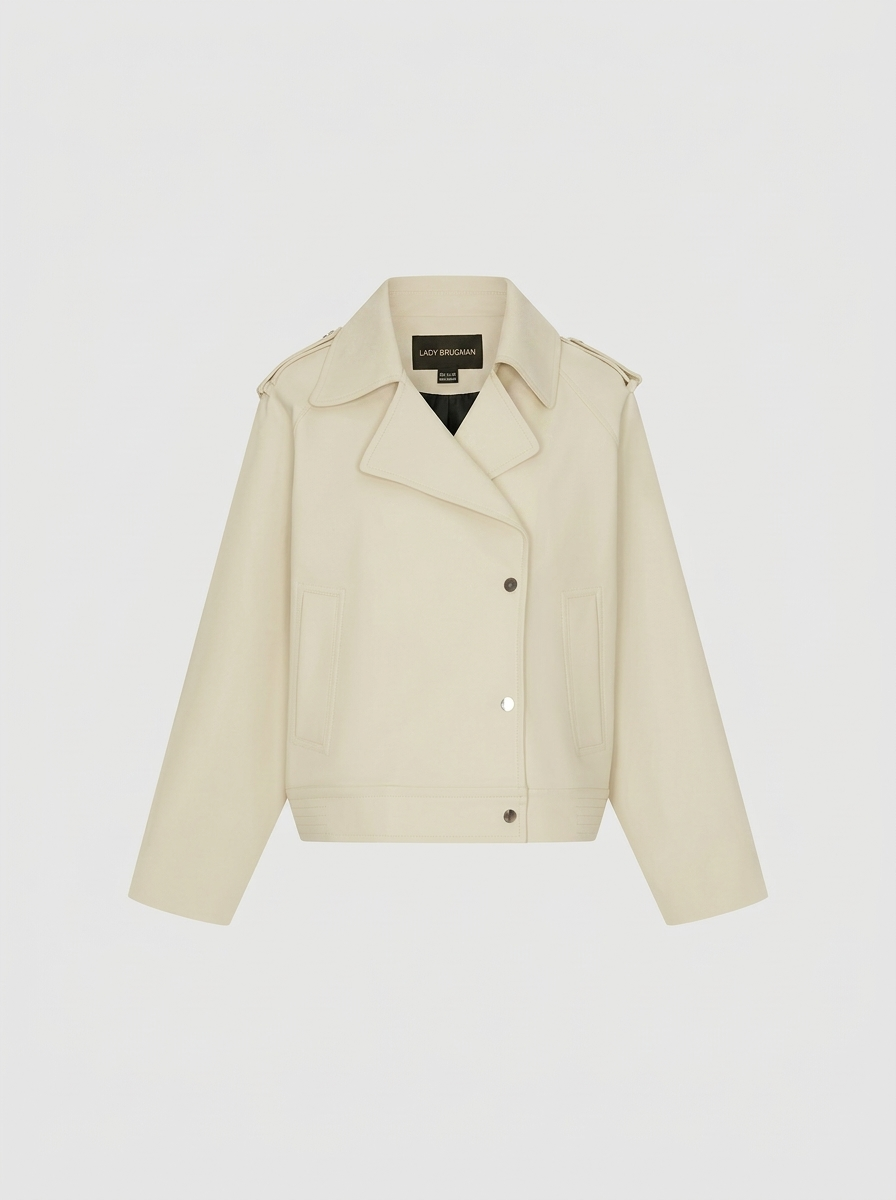 Minimal Trench Fit Jacket