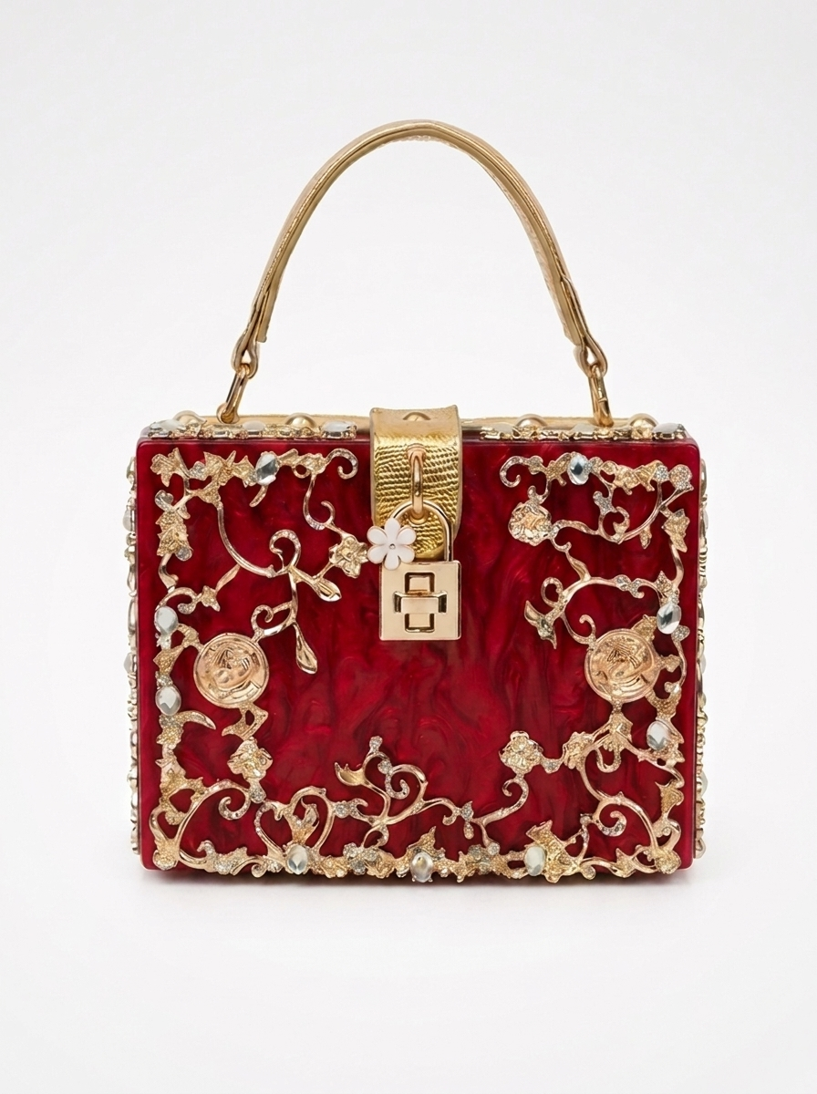 Célestine Ornate Box Bag — gallery view 9