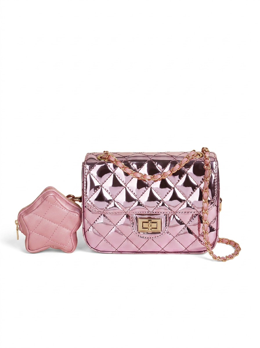 Aurore Quilted Mini Bag and Star Pouch — alternate angle