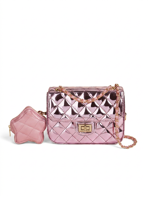 Aurore Quilted Mini Bag and Star Pouch — alternate angle