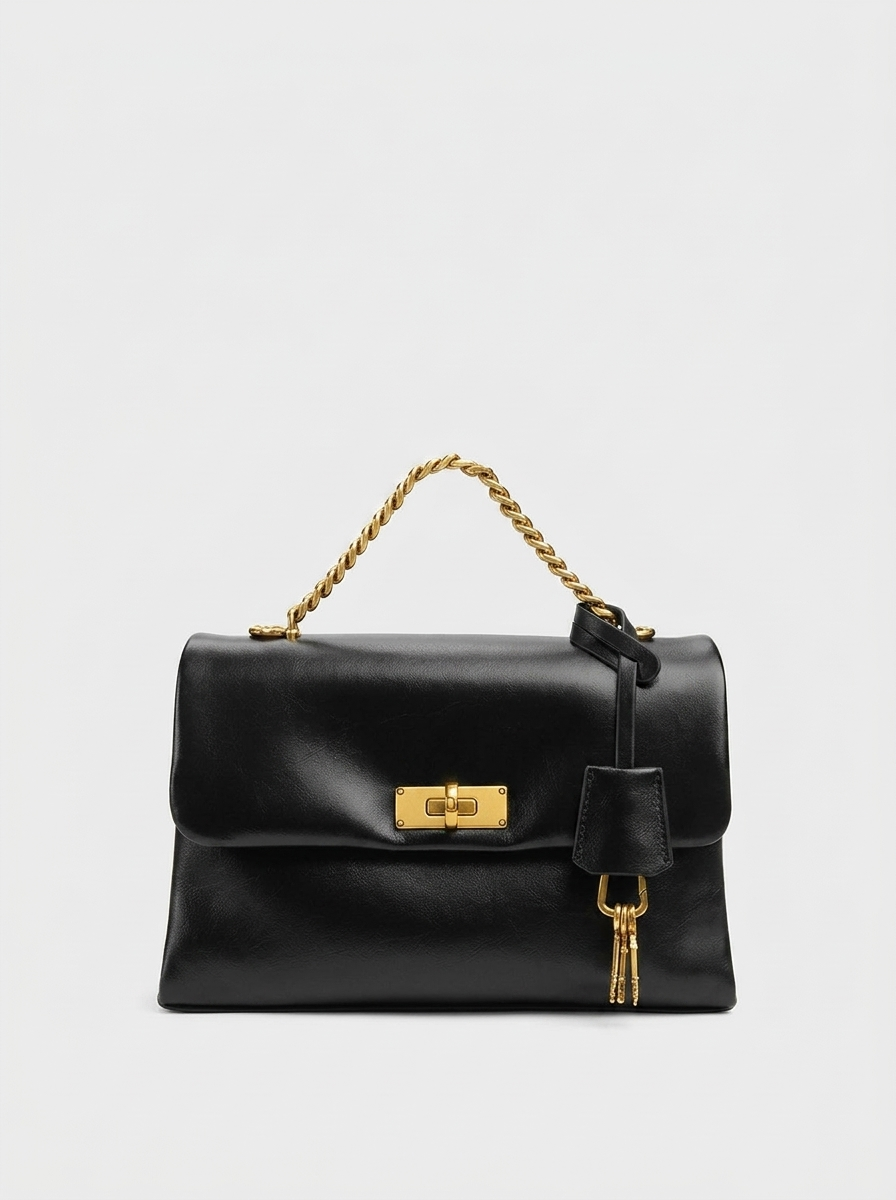 Charlys Structured Flap Bag — alternate angle