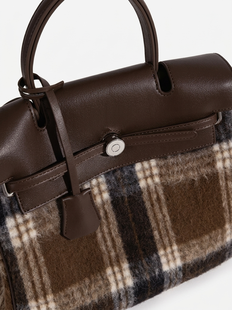Celie Tweed Frame Backpack — alternate angle