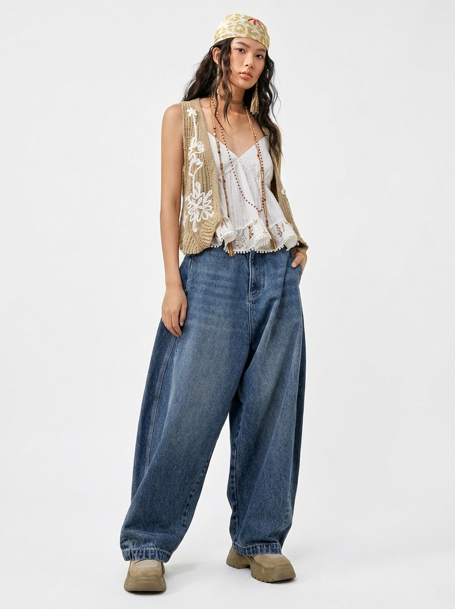 Ultra-Voluminous Baggy Jeans