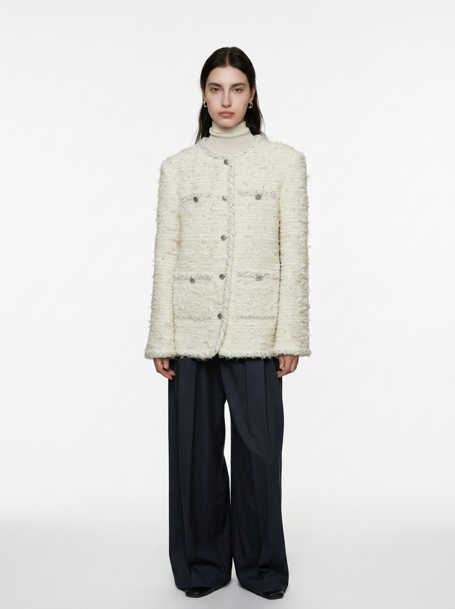 Chanel-Style Tweed Jacket