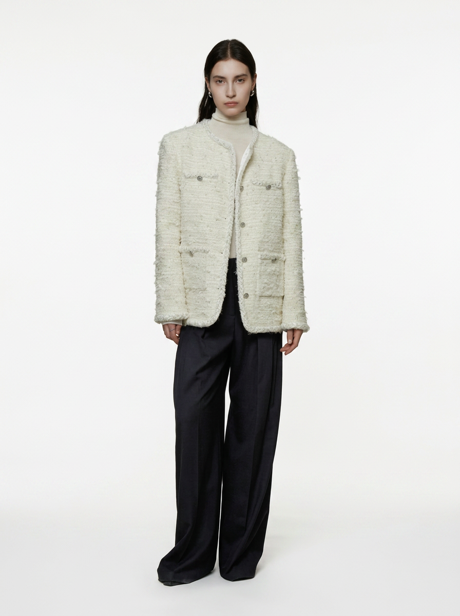 Chanel-Style Tweed Jacket