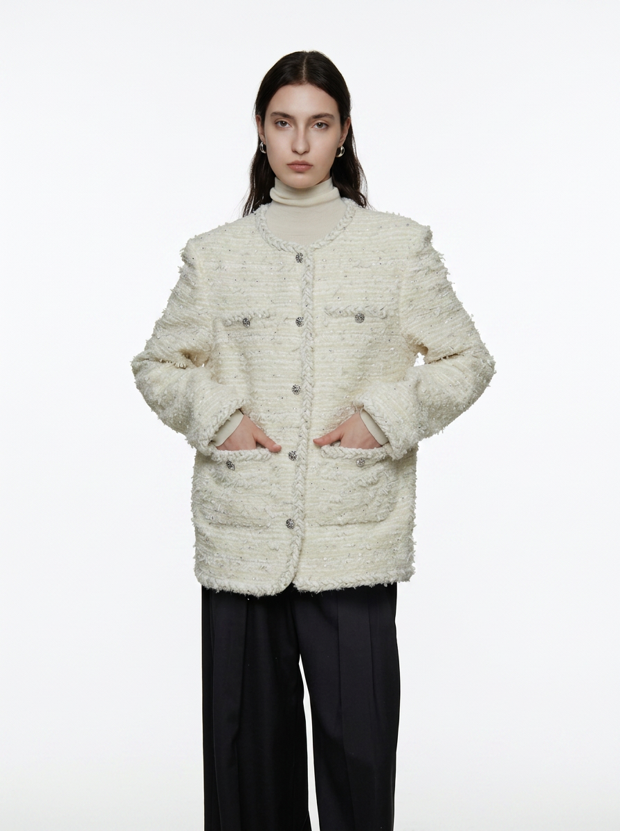 Chanel-Style Tweed Jacket