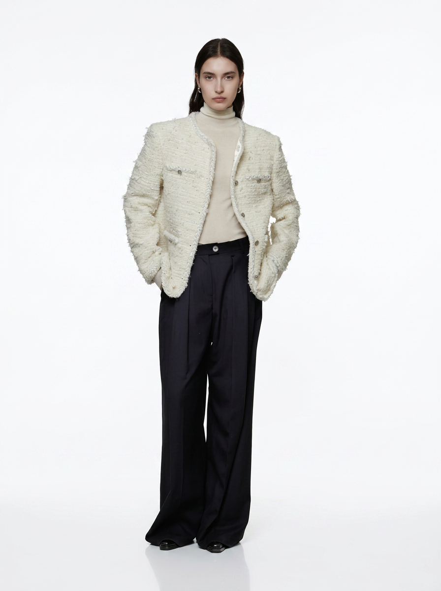 Chanel-Style Tweed Jacket