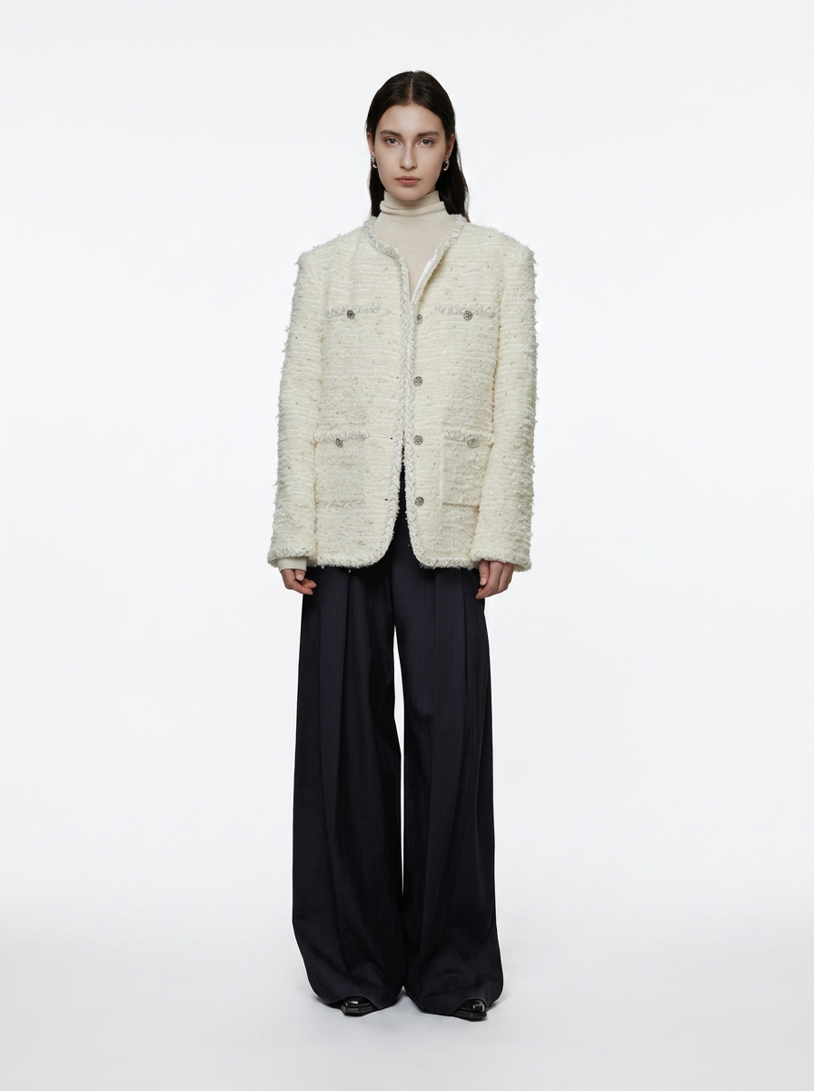 Chanel-Style Tweed Jacket