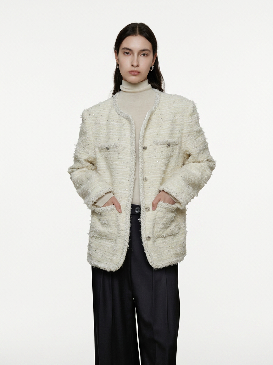 Chanel-Style Tweed Jacket