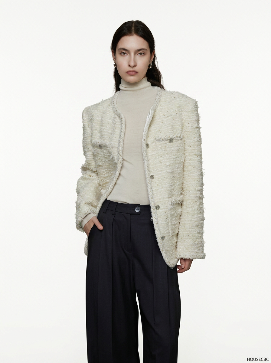 Chanel-Style Tweed Jacket