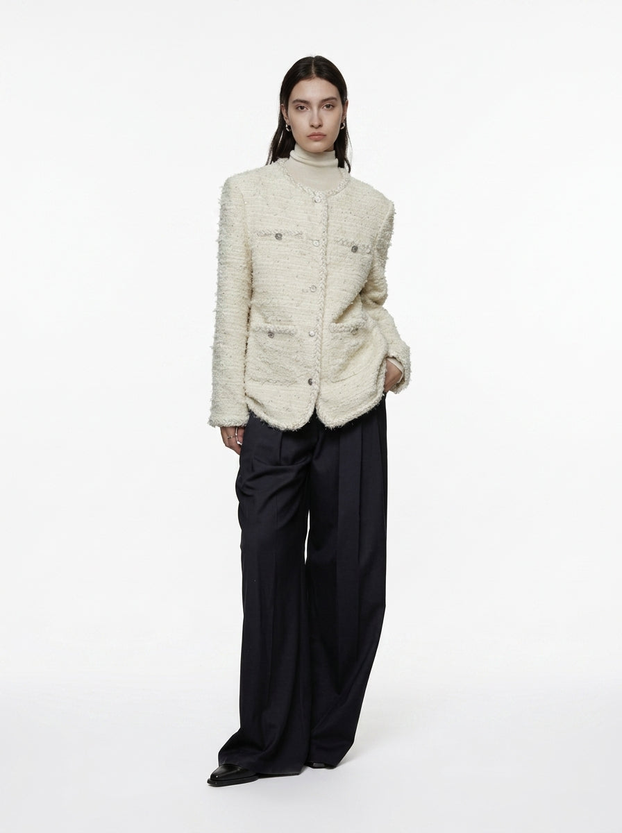 Chanel-Style Tweed Jacket