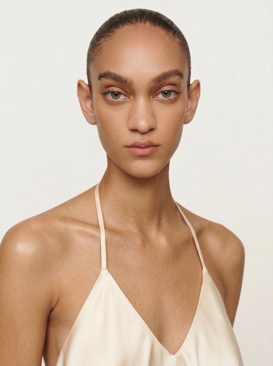 Ruffled Halter Crop Top