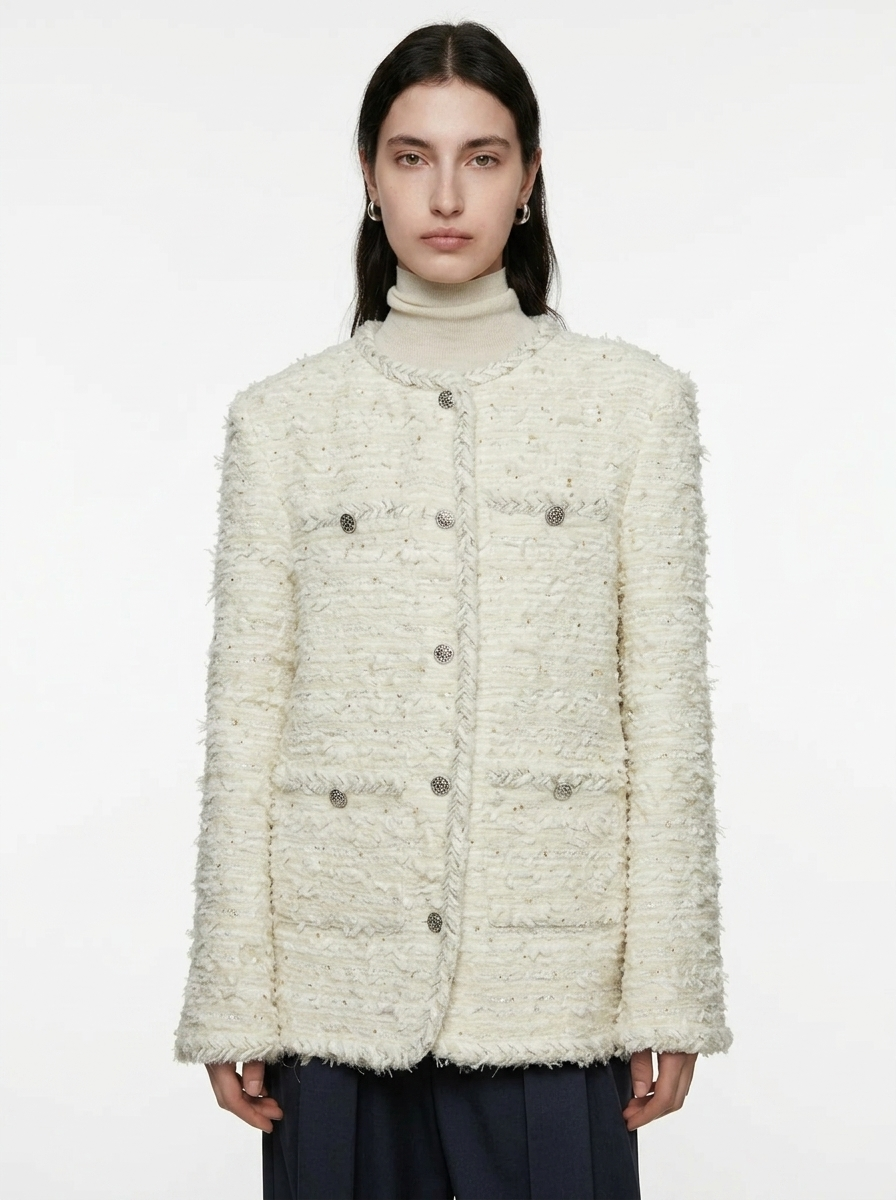 Chanel-Style Tweed Jacket