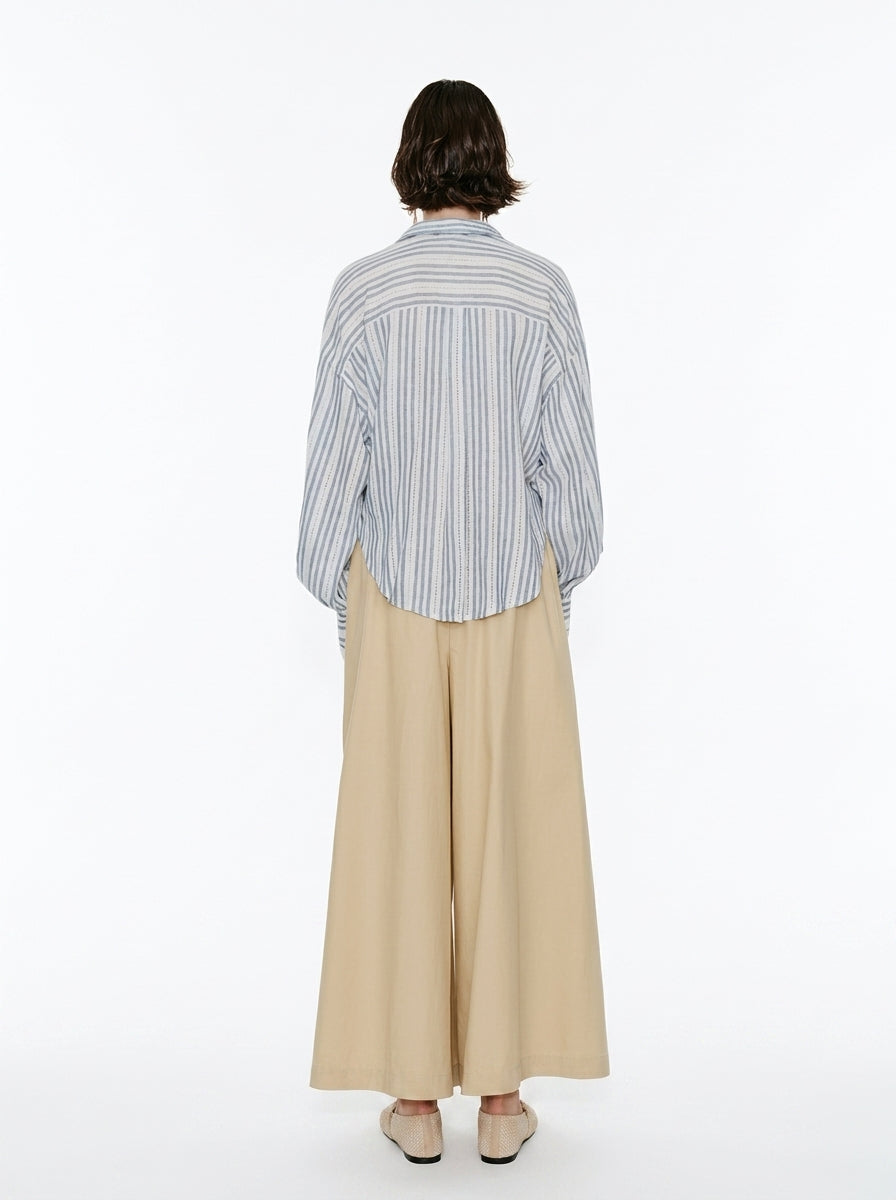 Wide-Leg Relaxed Pants