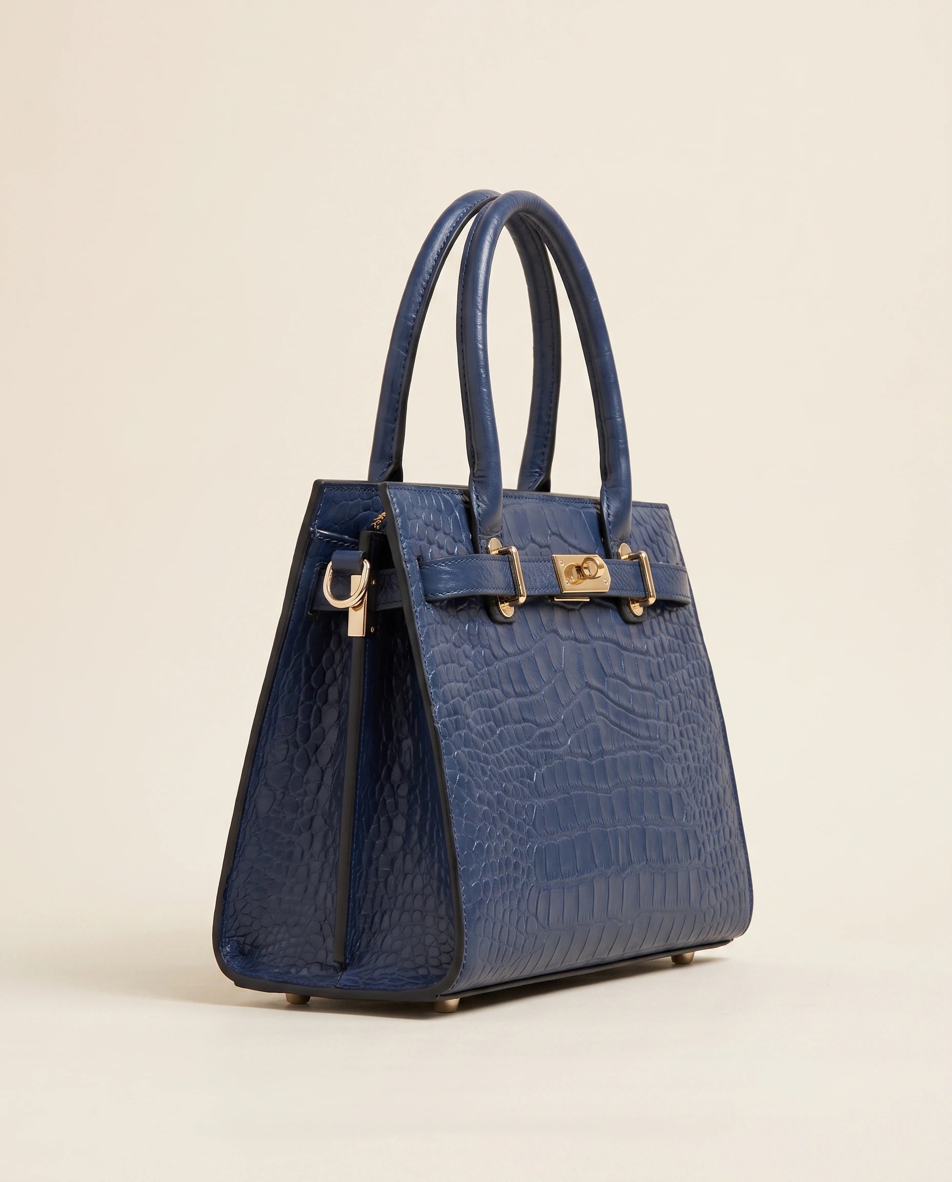 Brugman Bag in Light blue — side view