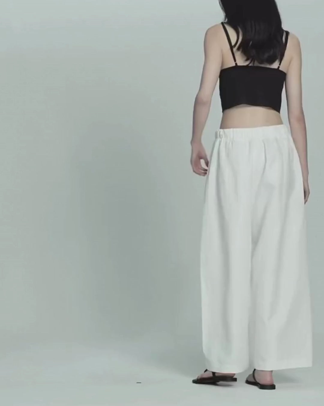 Wide Leg High Waisted Summer Pants